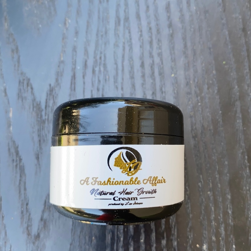 A Fashionable Affair Natural Hair Growth Cream 2 oz.